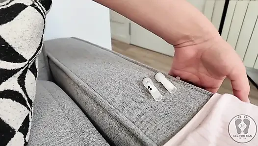 Yeni öğrenci külotu dolduruyor öpüşme için 4k tenga yumurta sürprizi