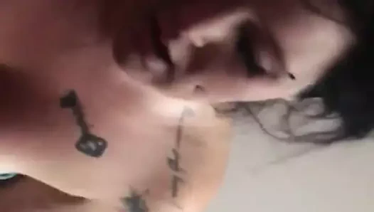 tatted goth kız ceza