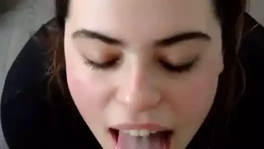 Hevesli bir bj ile genç gf