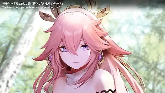 Yae Miko evde (soyunuyor)