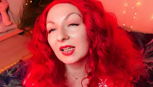 31 talimatı asmr videosu - seksi kızıl saçlı orta yaşlı seksi kadın