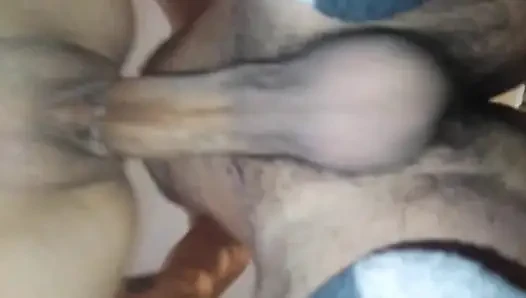 Reverse P.O.V. fucking her pussy doggy style