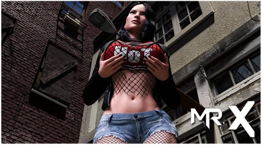 Fashionbusiness - sokakta göğüslerini gösteriyor e1 #58