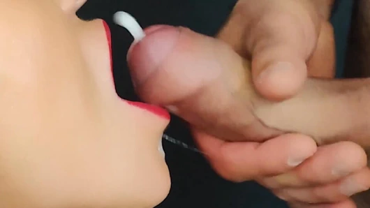 Yakın çekim oral seks - senin için harika ağız 4k