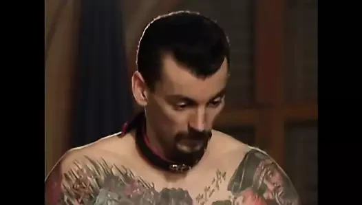 Pvc kaplı kız içinde uyluk yüksek çizmeler ravished alır