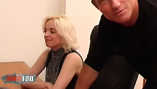 Pascal saint james sıska Çek sekreteri Maica'yı ofis masasında sikiyor