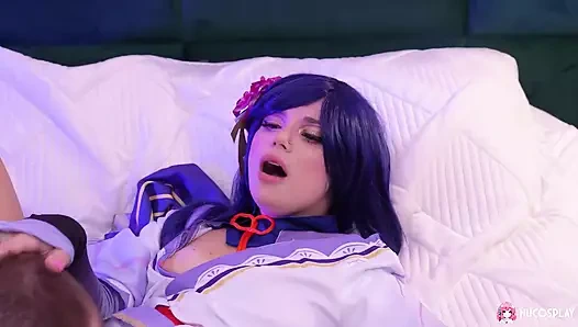 Anime sürtük, bella grey, büyük yarakla tatmin oldu