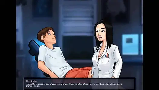 Yaz mevsimi efsanesi: Japon profesör ofisinde bir öğrenciyi sağıyor bölüm 177