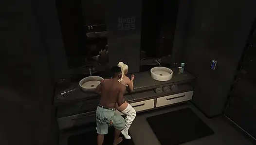 GTA 5 FRANKLIN CAPTAIN CRAZY DICK GIVING IT ALL OVER THE SAINTS GTA V