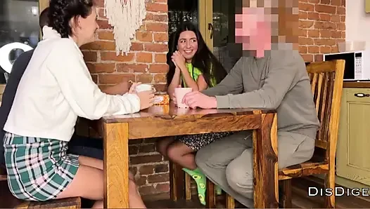 Real Cheating! Two Couples Are Secretly Cheating Each Other Behind Their Backs!