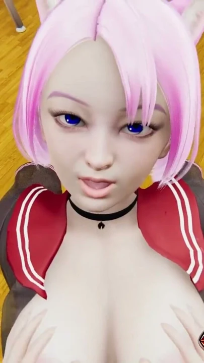 Luna Pembe Saçlı Anime Kızı 3D Hentai - Duyusal Göğüs Masajı, Am Yalama ve Anal Oyuncakla Squirt | Clip 1