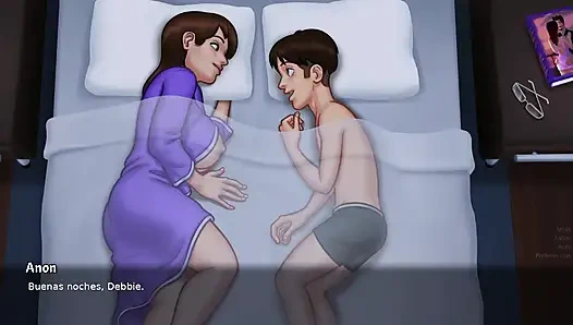 Aynı gece üvey anne ve üvey kız kardeşini sikiyor - yaz mevsimi efsanesi