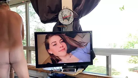 Lucie sevimli cumm koaksiyel!