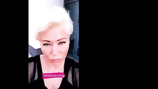 Aimee ateşli orta yaşlı seksi kadın (ala aimeeparadise) - ateşli olgun dans ediyor .!. ))