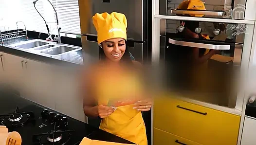 Hot Latinas Lesbians Cooking  - SFW