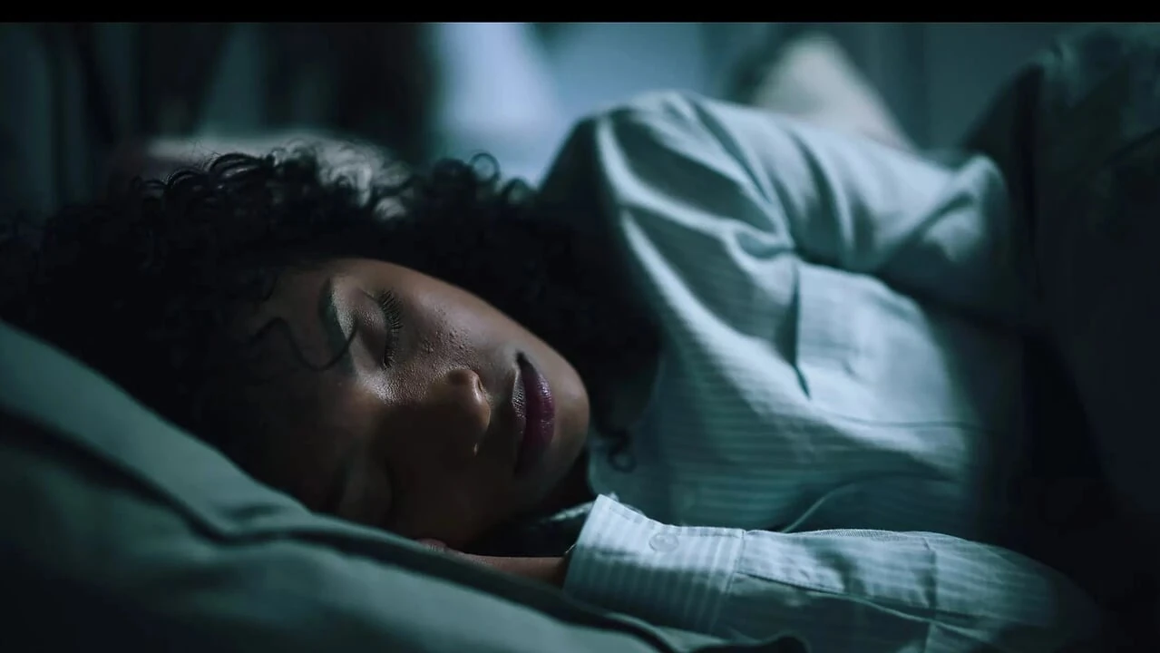 हॉट लड़की को अपने घर में छिपे विदेशी राक्षस के साथ अपने सोची सपने का एहसास होता है