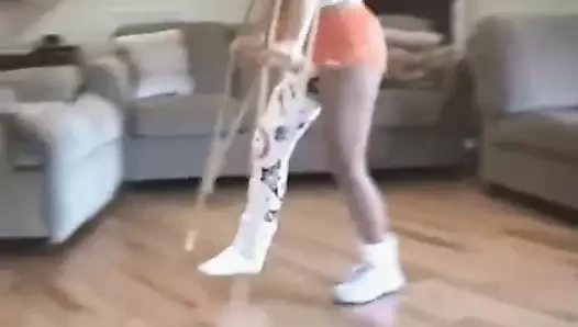 Llc bacak döküm hooters kız koltuk değneği