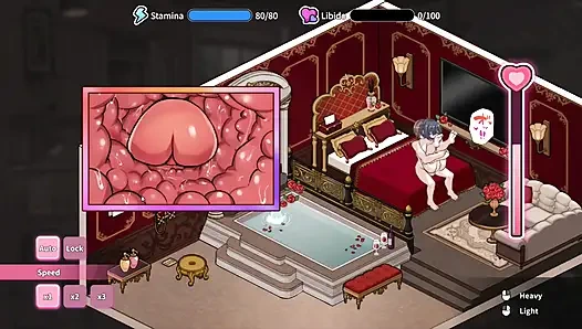 Hentai oyunu - büyük memeli polis kadınla seks - ahlaksız hamam