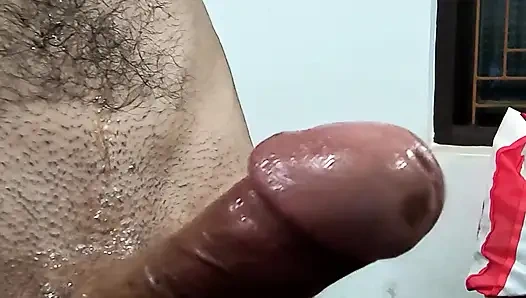 Boy Make Multiple Cum Shot and Flex Cock