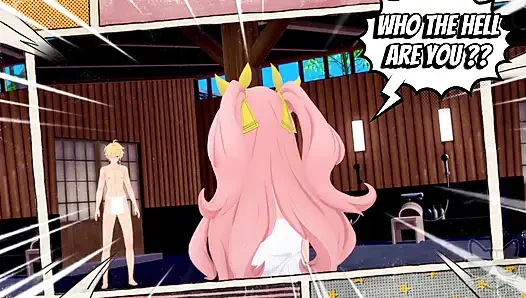 Aether lost in time 1 : Yixuan and Nicole (zenless zone zero) in hot spring !