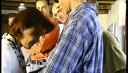 Tatiana ve grup seks