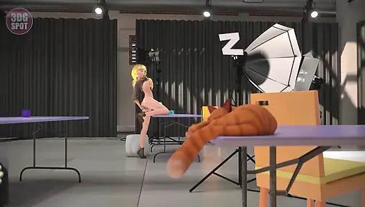 3dgspot - büyük memeli futanari minik bir futanari ile amını sikiyor! 3 boyutlu çizgi film pornosu!