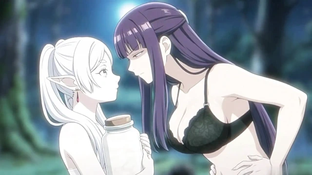 Döl avcıları: frieren x fern pt.2 (hentai seks)