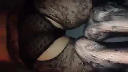 Siyah dantelli iç çamaşırı part1 ters ayak işi