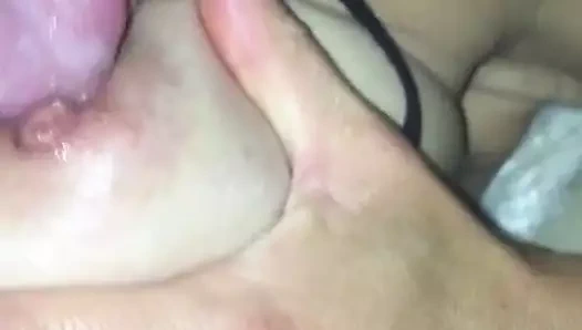 Göğüslerimi emerken başka bir videom