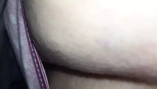 Evli kadının tatlı götü