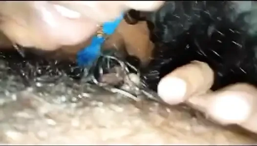 Karım büyük göğüsler ve sakso