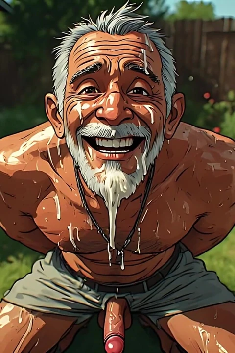 Retro sanat Meksikalı erkekler çıplak