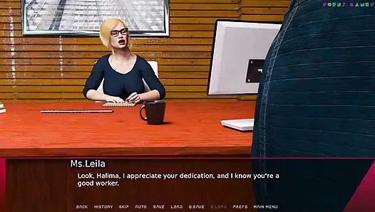 Sharmota'nın zevk dünyası - Müslüman genç bayan habibi ile anal seks yapıyor 1