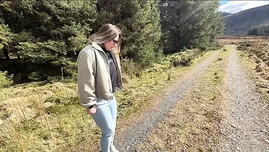 Emergency While Walking on the Public Trail but Had to Wet My Jeans