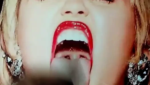 Miley cyrus 2 - boşalmak haraç(yüzüne boşalma)