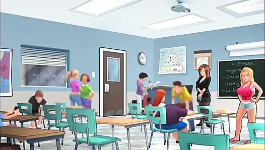 Üvey kız kardeş ve komşu ile seks . (yaz zamanı efsane oyunu)