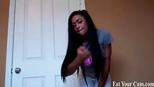 Ağzını aç ve cum cei'ni ye