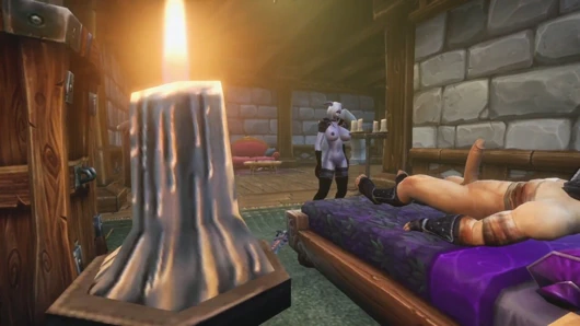 Draenei ve insan anal yatak zamanı eğlencesi : warcraft hentai parodi