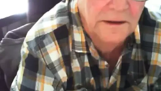 Webcam üzerinde büyükbaba gösterisi