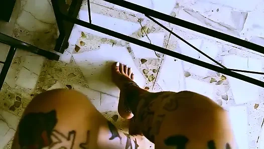 My Desk, My Rules, My Human Footstool