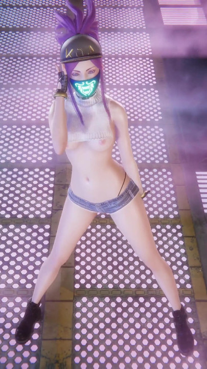 Aespa - armageddon - akali seksi striptiz