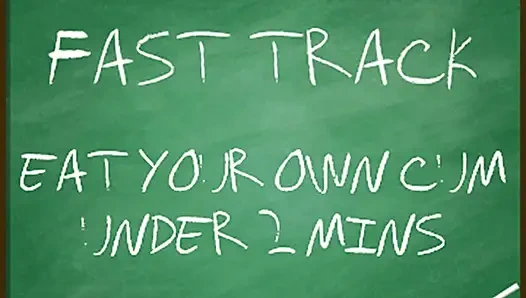 Sadece ses - 2 dakikanın altında kendi dölünü ye