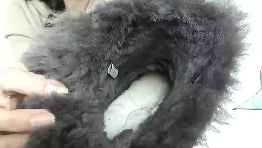 Üvey anne: kürk çizmeli güçlü ayak kokusu! Ayakları kokluyor ve 31 talimatı bayan vicotria valente