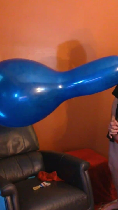 109) baba balloonbanger tarafından uzun boyuna balon sapık mastürbasyon | Klip 1
