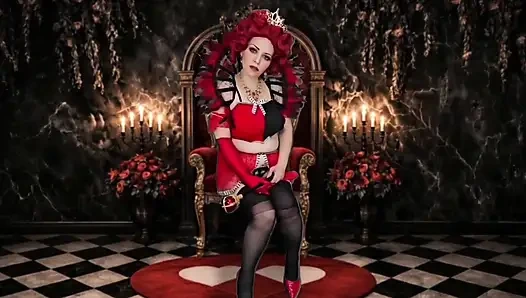 Kraliçenin fetiş baskısına itaat et