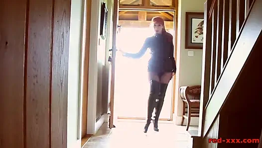 Kalçalar ve külotlu çorap