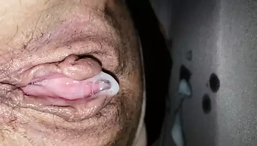 Mrbigonez çift Creampie hotwife doggystyle