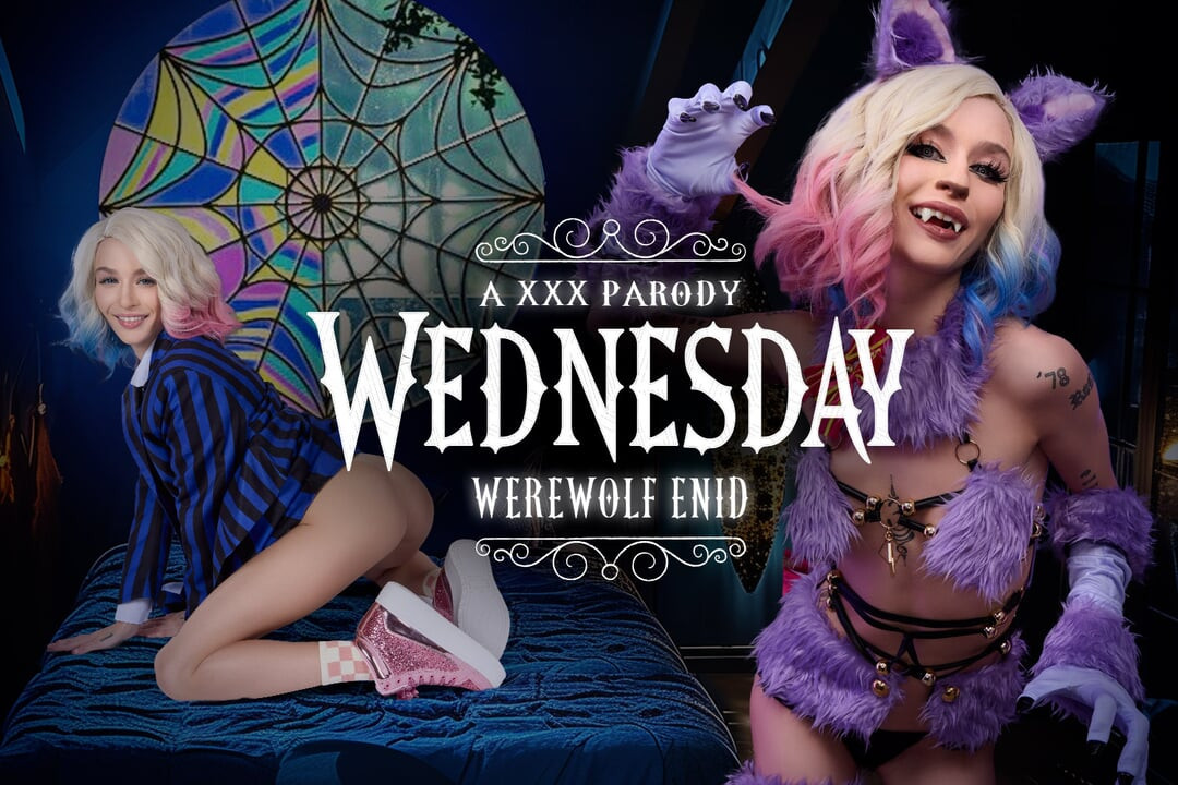 Vrcosplayx - emma rosie vahşi ve sikilesi tüylü çarşamba bebek kurt adam enid olarak seni istiyor