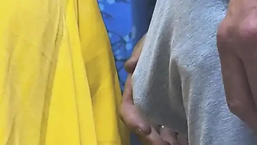 Girl Caught In Public Bus While She Stroking Stranger's Cock Until Ejaculation