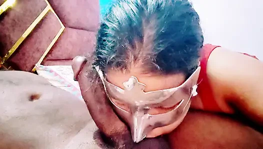 Sex angel sakso çekti ve seksi kırmızı elbiseyle 💃🏻 sikiliyor